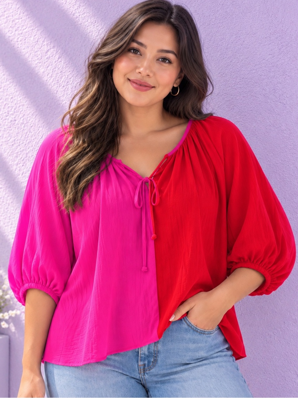 🎉5 for $45🎉 Entro top blouse shirt size L